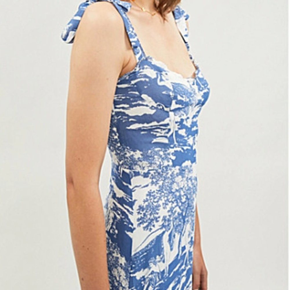 Reformation Nikita Midi Dress In Toscana